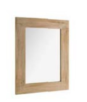 Ogledalo Acab 50x70cm sa drveni ramom M-casacollection