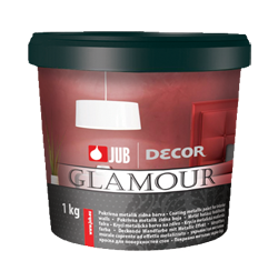 DECOR Glamour-metalik boja za unutr. zidove 0.65l boja  JUB