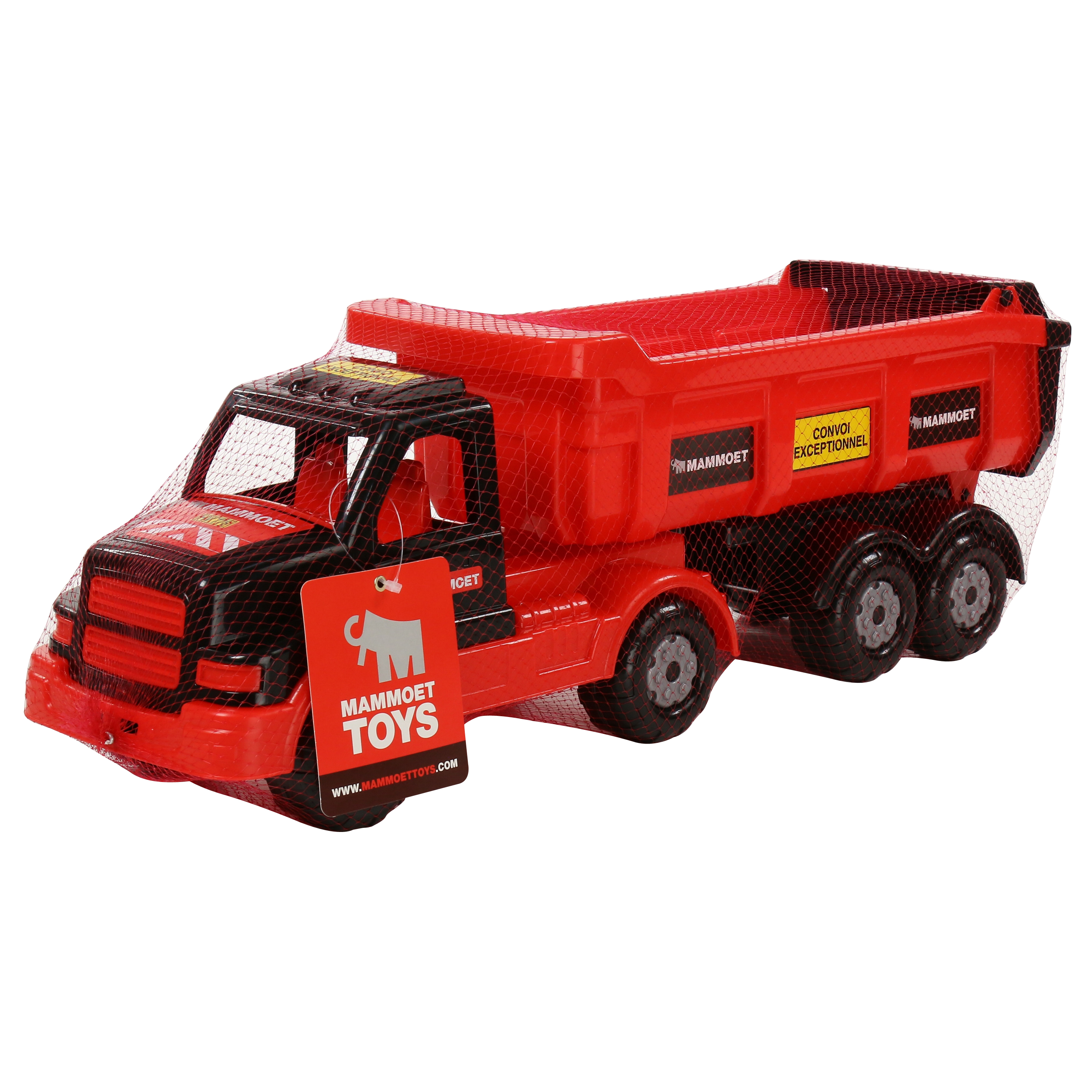 Dječija igračka Mammoet kamion sa kipom crveni Polesie