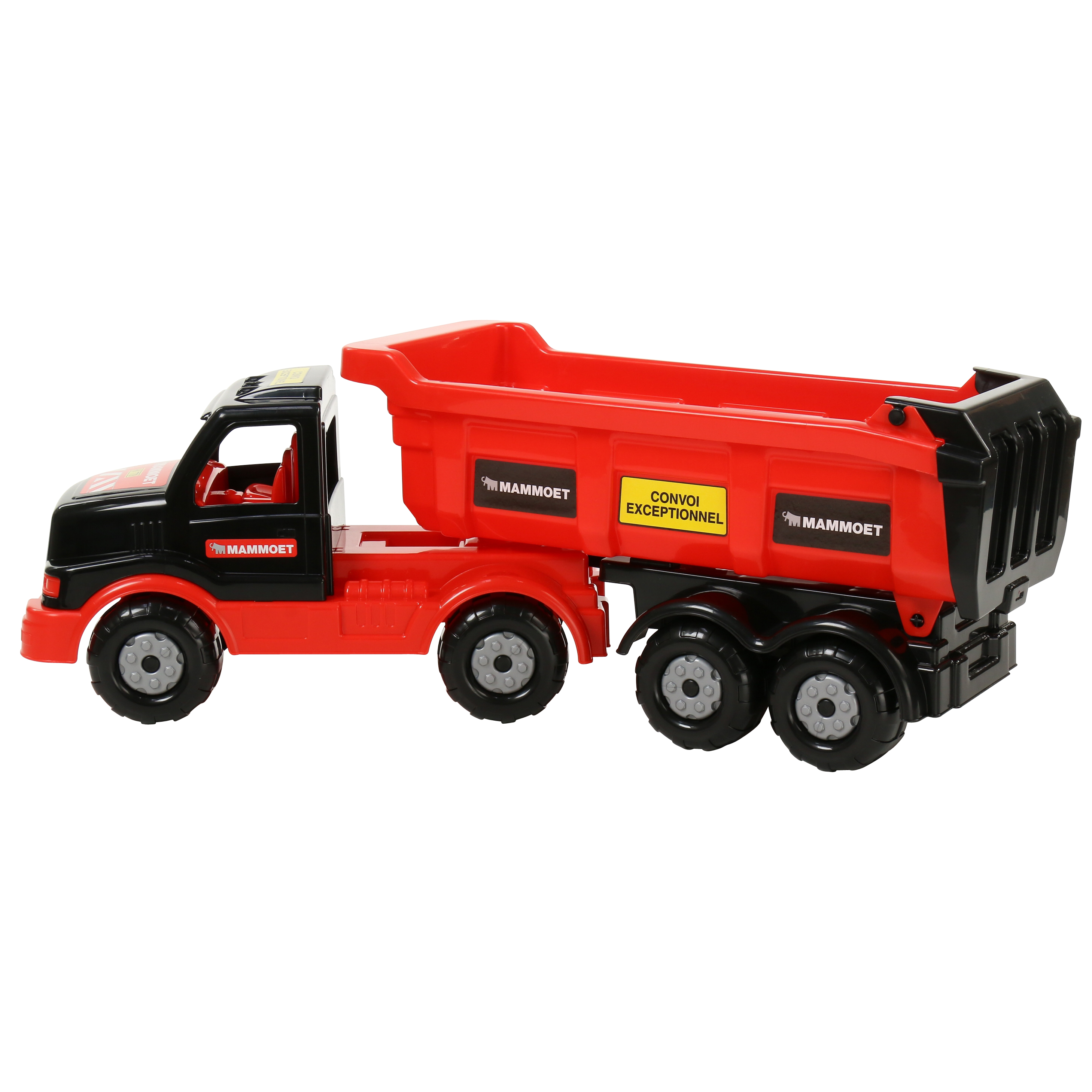 Dječija igračka Mammoet kamion sa kipom crveni Polesie