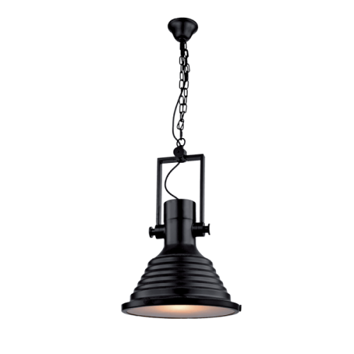 Plafonska svjetiljka-visilica Berlin-1B 1xE27 fi 36cm crna