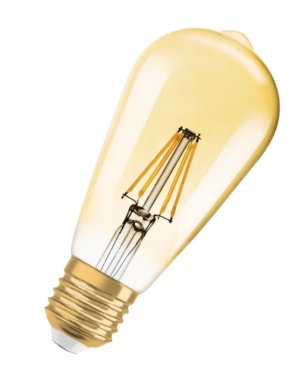LED sijalica Vintage 1906 Edison 4W/825 E27 410lm 2400K Osram