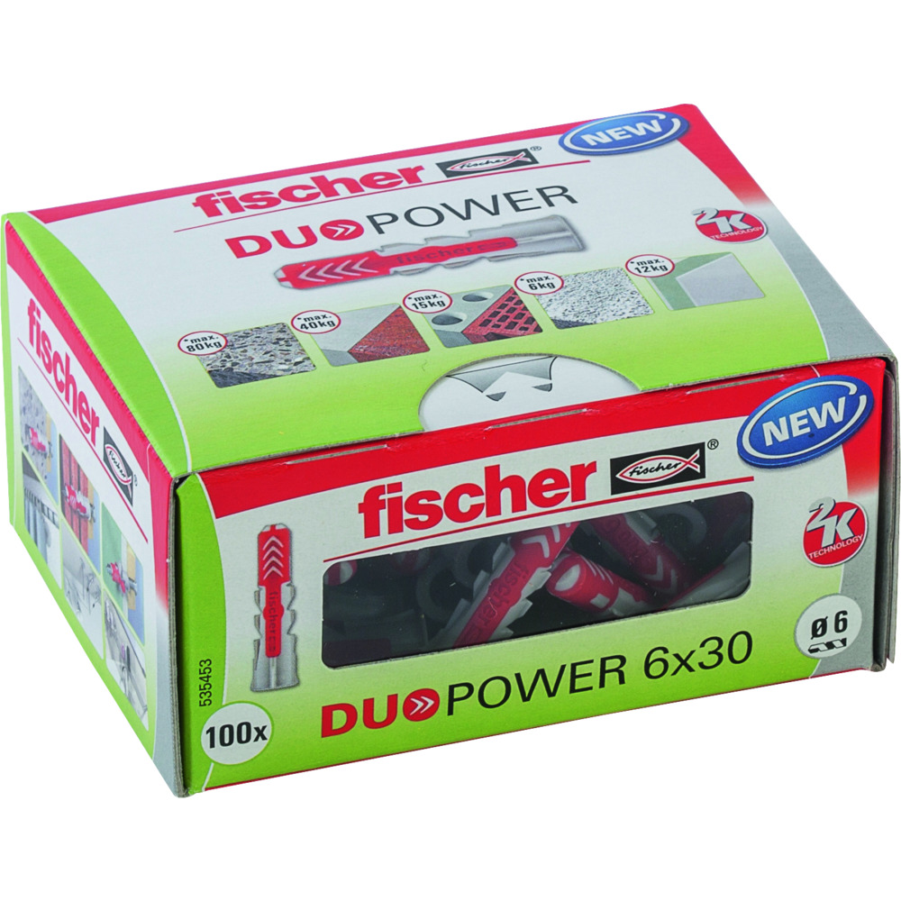Tipla Duopower 6x30mm (100) Fischer