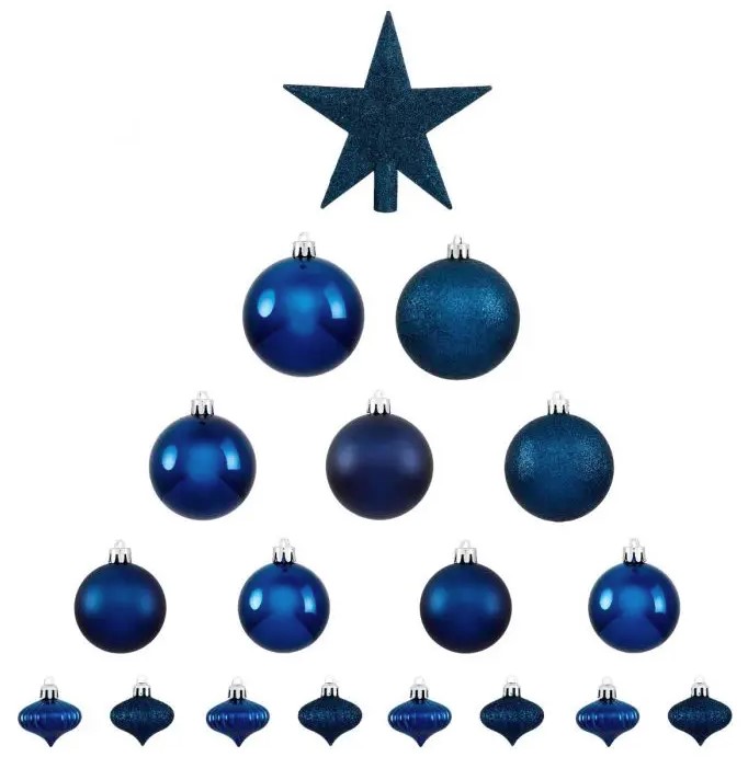 Novog. kićanka plava 18/1 sortFeeric Lights and Christmas