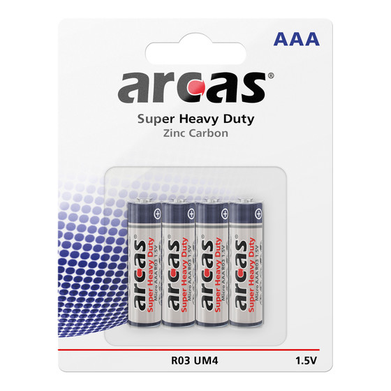 Baterija Micro R03  AAA  1.5V  4/1 Arcas
