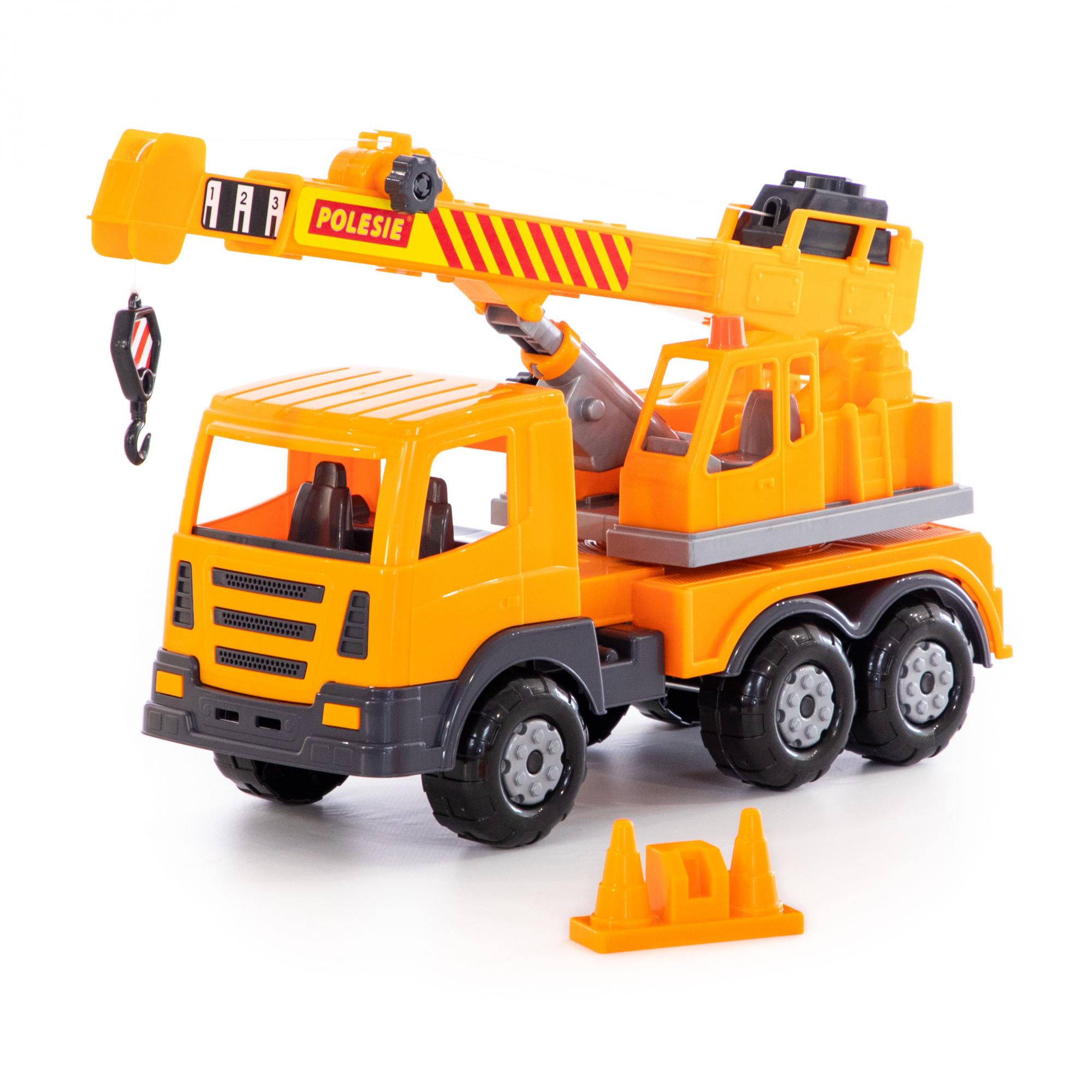 Dječija igračka - kamion sa dizalicom SuperTruck Polesie