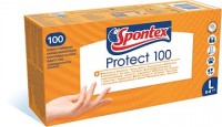Rukavice za jednokr. upotrebu Protect 100 vel. L 100/1 Spontex