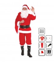 Nov. kostim Deda Mraza 6-djelni za odr. Feeric Lights and Christmas