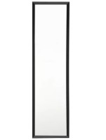 Ogledalo Oscar 30x1.3x120cm crno M-casa collection