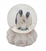 Snežna kugla Pingvini 7cm bela Atmosphera Createur Dinterieur
