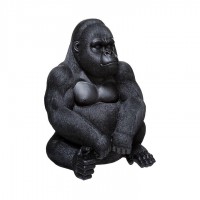 Dekor. figura gorila 46cm crna Atmosphera C. Dinterieur