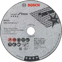 Rezna ploča 76x1.0x10mm Exp za inoks 5/1 Bosch