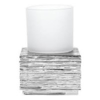 Toaletna čaša Brick boja srebra