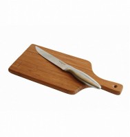 Set daska za rezanje Starbamboo Bamboo 17x36cm + nož Tognana