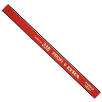 Tesarska olovka crvena 18cm