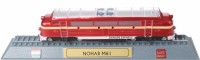 Metalni voz Dunav ekspres 12cm crveni metal/pvc