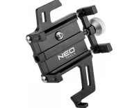 Aluminijumski držač za telefon za biciklo crni Neo