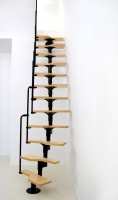Unutrašnje stepenice Twister 294cm crne Minka