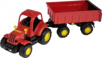 Dečija igračka traktor Hardy sa prikolicom br.1 sort Polesie
