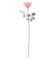 Dekorativni cvet-ruža 75cm roza sa sjajem Atmosphera C. D Interieur