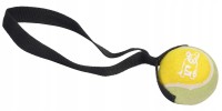 Igračka za pse -teniska loptica na kanapu crna/žuta