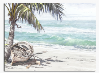 Slika za zid Canvas Watercolor ST329 Palm 60x80 cm Styler