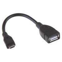 SB7400 Kabal USB2.0 A/F- MICRO B/M OTG 15cm Emos