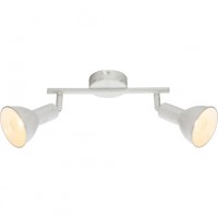 Plafonska svjetiljka Caldera 2x40W E14 25x15x18.5cm bijela