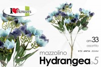 Dekorativno cveće 33cm buket hortenzija sort I love flowers