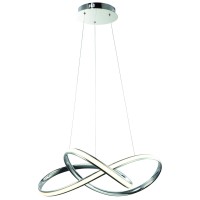 Plafonska svetiljka-visilica Cappio LED 36W 4000K bela/inoks Milagro