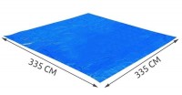 Podloga za bazen 335x335cm plava
