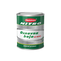 Hemmax Nitro osnovna boja za metal siva 25kg