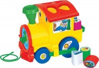 Dečija igračka lokomotiva sa dodatkom za sortiranje geom. oblika