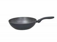 Duboki tiganj-wok Cookcircle Ardesia fi 28cm sivi Tognana
