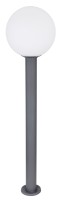 Bašt. svjetiljka Ossy LED E27 maks.15W 100cm antracit/bela Globo