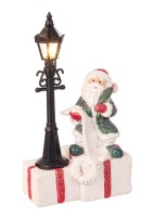 Dekor. novog. figura - Led ulična svetiljka sa Deda Mrazom Bizzotto
