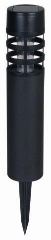 Solarna baštenska svetiljka Montelimar 1xLed 1.2V crna Luxform