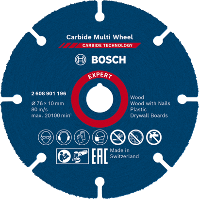 Rezna ploča Expert Carbide Multi fi 76x10x1mm Bosch