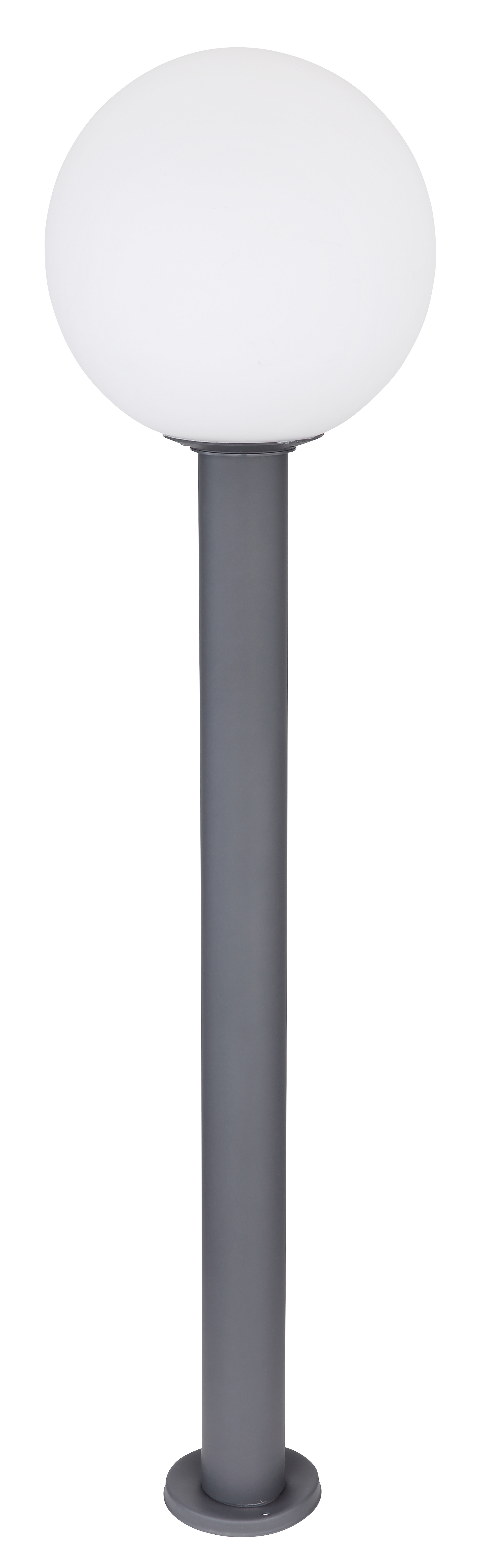 Bašt. svjetiljka Ossy LED E27 maks.15W 100cm antracit/bela Globo