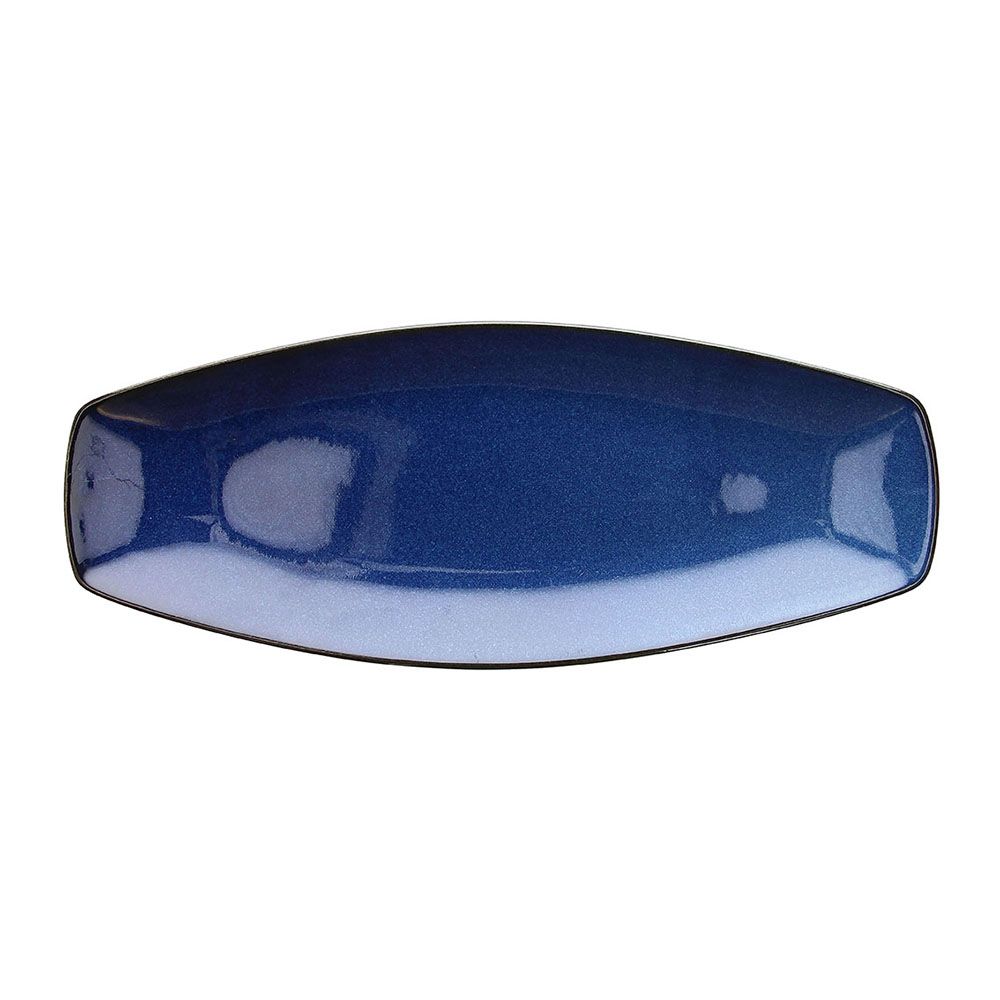 Tanjir za posluživanje Jap Blu ovalni 38.5x15cm plavi Tognana